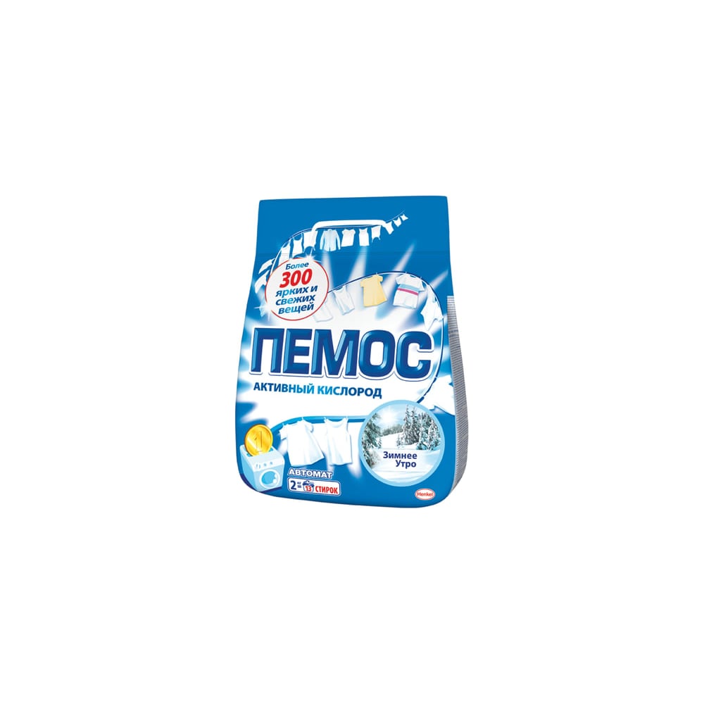 Стиральный порошок-автомат ПЕМОС Зимнее утро 2 кг 2480306 603075 ...