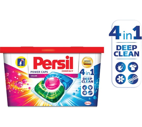Средство для стирки в капсулах 21 шт. PERSIL Duo-caps Color 2465300 606060