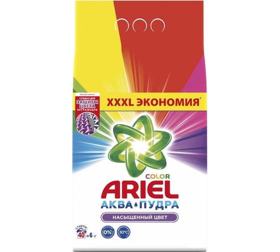 Стиральный порошок-автомат ARIEL 6 кг Color 1001895 605900 0001220265