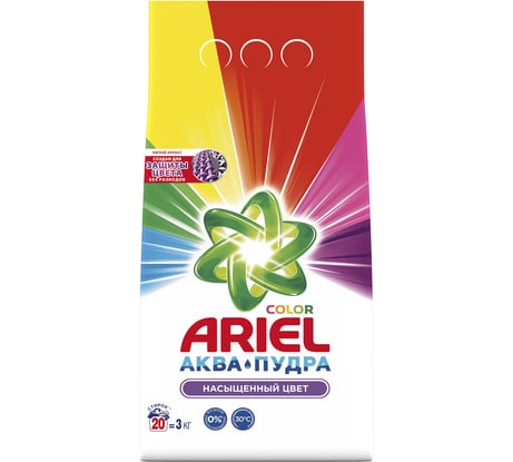 Стиральный порошок-автомат ARIEL 3 кг Color 602400