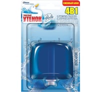 Жидкий освежитель ТУАЛЕТНЫЙ УТЕНОК WC 55 мл Морской, сменный блок 602201