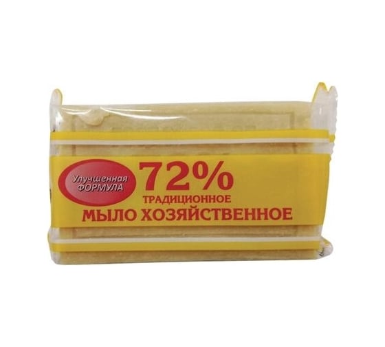 Хозяйственное твердое мыло 72%, 1 шт 200гр МЕРИДИАН