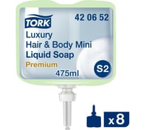 Картридж с жидким мылом-шампунем одноразовый TORK Premium 0.475 л 420652 602959