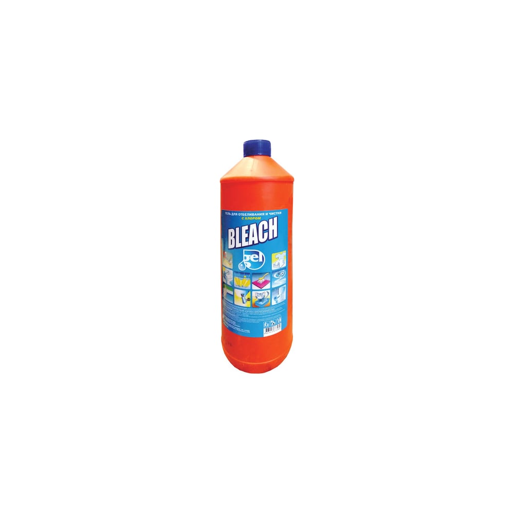 Средство для отбеливания и чистки тканей BLEACH Белизна гель, 1л 600308 ...