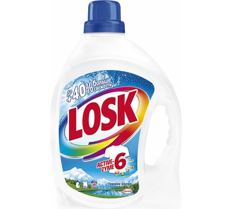 Средство для стирки жидкое автомат 1.95 л Горное озеро гель LOSK 2348159 606063