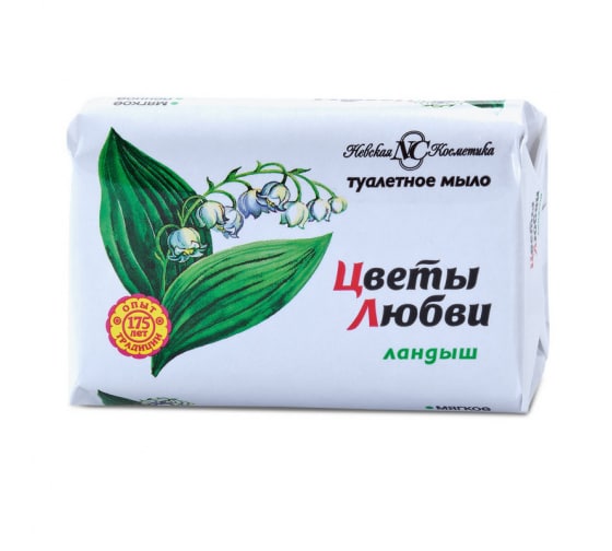 Туалетное мыло НК Цветы любви Ландыш 90 г МДК-10165 1