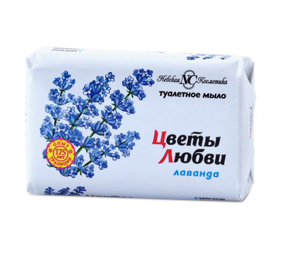 Туалетное мыло НК Цветы любви Лаванда 90г МДК-10167 1