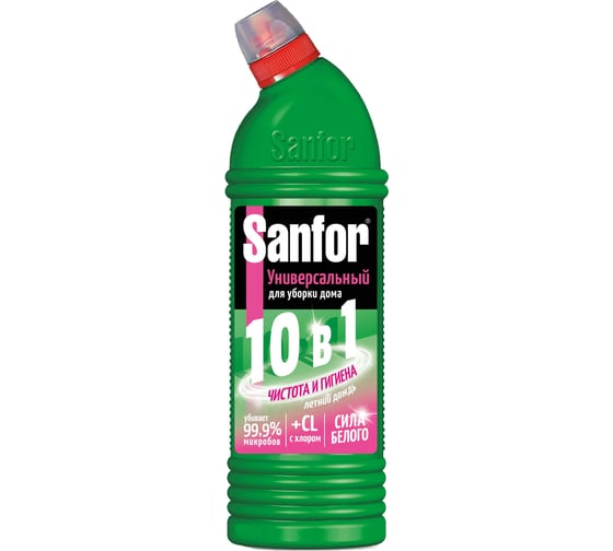 Чистящее средство 1кг Universal летний Дождь гель SANFOR 1956 601973 1