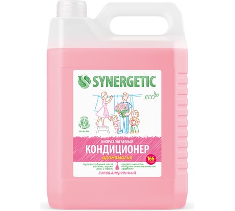 Кондиционер для белья Synergetic АРОМАМАГИЯ 5 л 4613720439089
