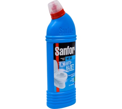 Средство для уборки туалета 750 г WC gel Морской бриз SANFOR 1549 601959