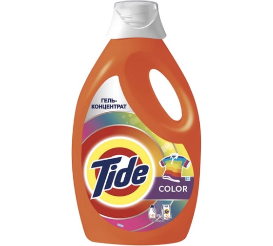 Жидкое средство для стирки TIDE автомат 1.82 л Color гель TS-81648714 604839