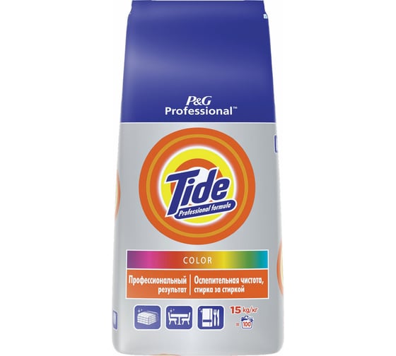 Стиральный порошок-автомат TIDE 15 кг Color Expert 602391