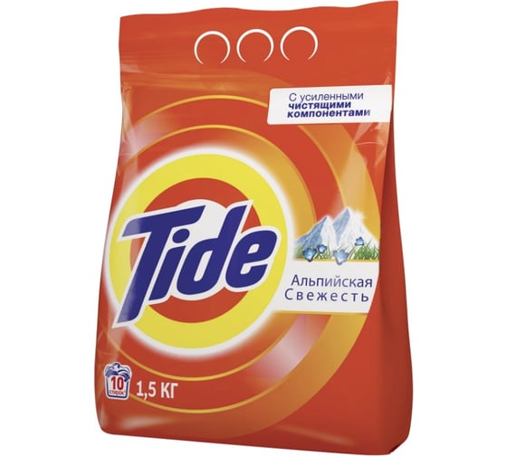 Стиральный порошок-автомат TIDE 1.5 кг Альпийская свежесть 600322