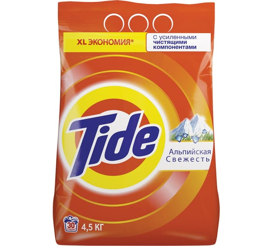 Стиральный порошок Tide Автомат Альпийская свежесть 4.5 кг 706640 1