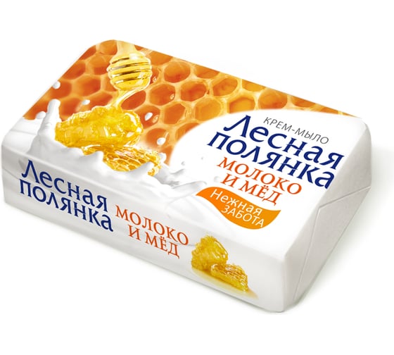 Туалетное мыло НЭФИС КОСМЕТИКС ЛЕСНАЯ ПОЛЯНКА молоко и мёд 90 г 9275 1