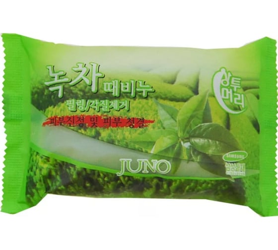 Мыло для рук и тела Juno c экстрактом зелёного чая 840156