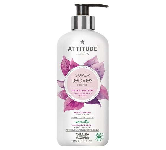 Жидкое мыло ATTITUDE Super Leaves Листья белого чая 440973