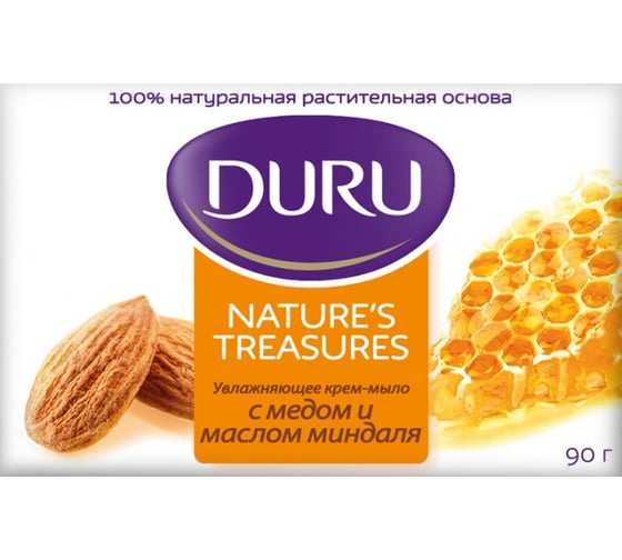 Мыло DURU NATURES TREAS Медовый Миндаль 90 г 73678