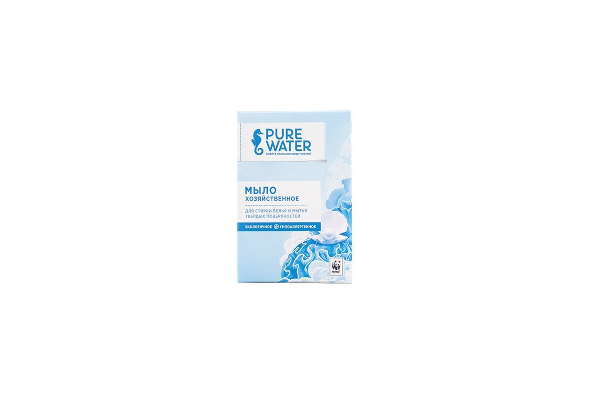 Pure Water хозяйственное мыло. Хозяйственное мыло (175 г).