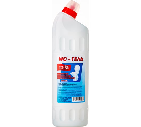 WC гель для унитазов Klios 1000 мл 4620046540405