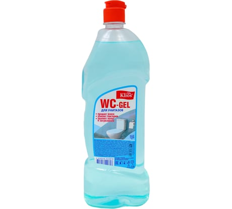 WC гель для унитазов Klios 1250 мл 4620046540818