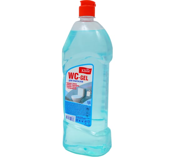 WC гель для унитазов Klios 1250 мл 4620046540818