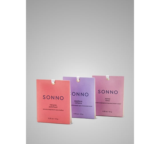 Ароматическое саше SONNO ЛОТОС LOTOS 4610051406841
