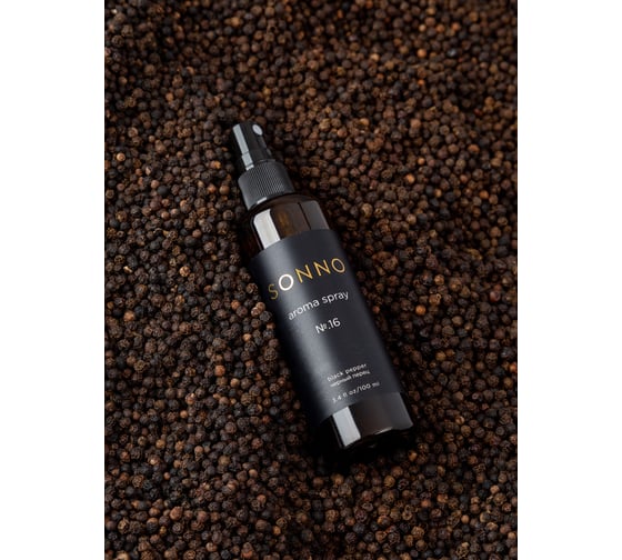 Парфюмированный спрей для одежды и дома SONNO Черный перец №16, 100 ml 4610051402690