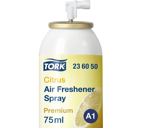 Аэрозольный освежитель воздуха TORK Prem Airfreshener цитрусовый А1, 236050 5660