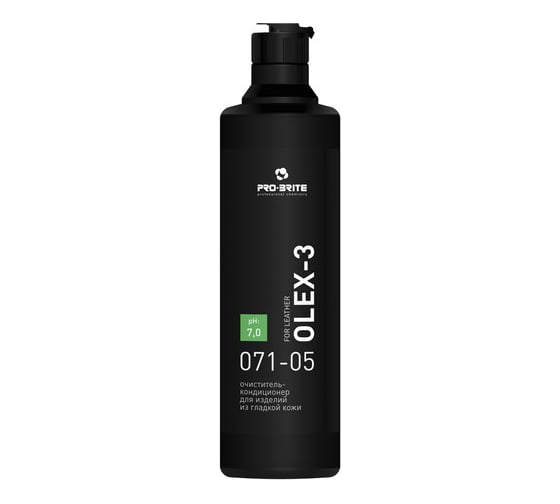 Средство для ухода за изделиями из кожи PRO-BRITE OLEX-3 For Leather 500 мл 071-05 605301 1