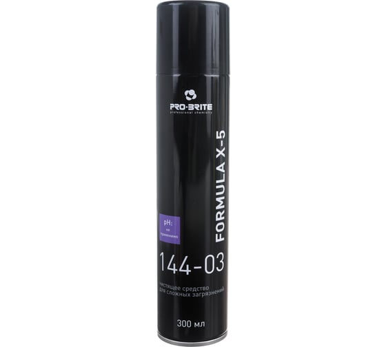 Средство для удаления следов скотча этикеток жевательной резинки PRO-BRITE FORMULA X-5 300 мл 605272