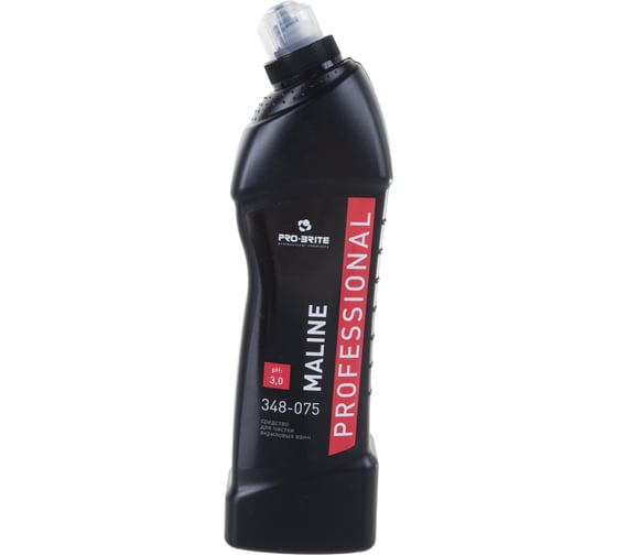 Кислотное средство для чистки ванн и душевых PRO-BRITE MALINE 750 мл, гель 348-075 605274