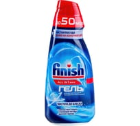 Гель для мытья посуды в посудомоечных машинах FINISH 1 л, All in 1 Shine&amp;Protect 3078328 605754