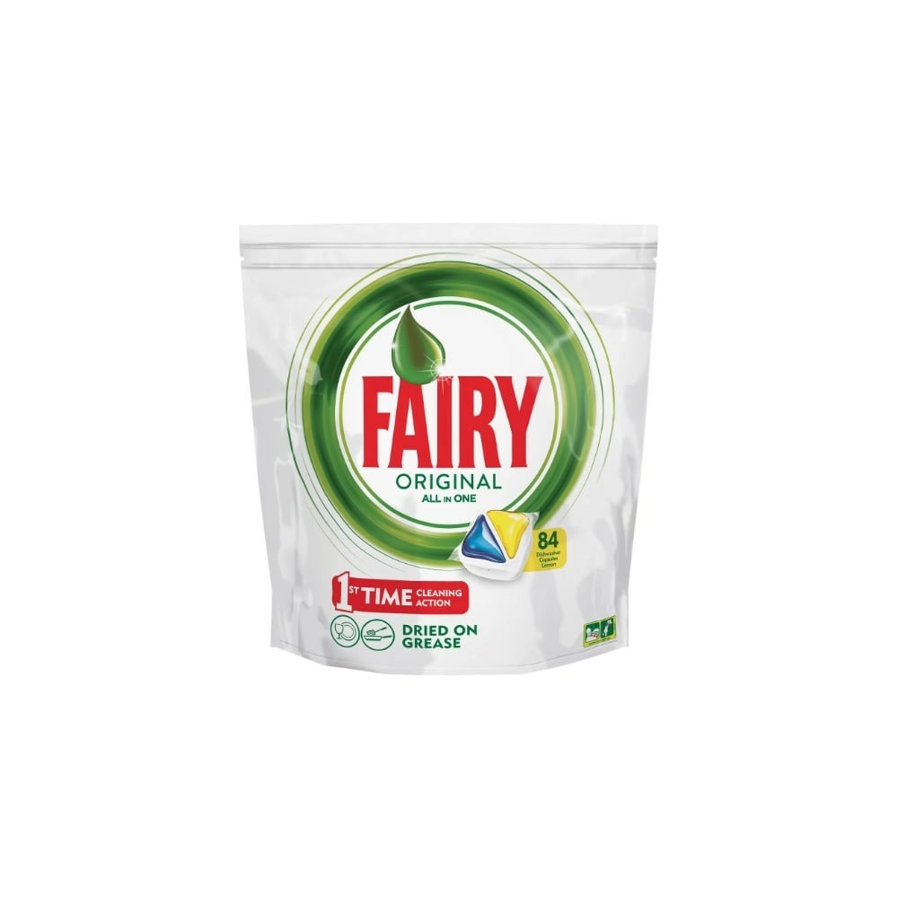 Капсулы Fairy Original All in 1 Лимон для посудомоечных машин 84 шт.