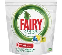 Таблетки для посудомоечных машин FAIRY All in 1 Лимон карсулы, 84 шт FR-81652888 604835