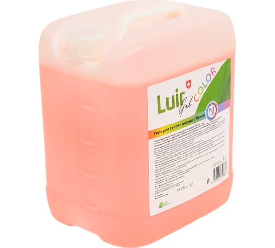 Гель для стирки цветных вещей Luir Gel Color 5 л ЦБ-00003512