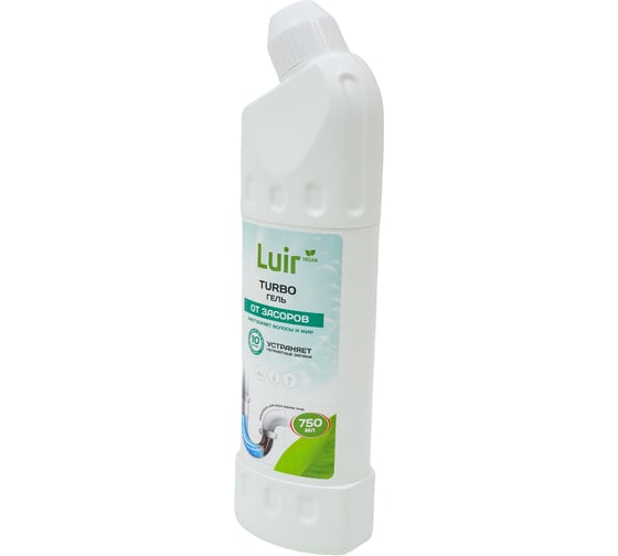 Гель для чистки труб от засоров Luir Turbo 0,75 л ЦБ-00003193