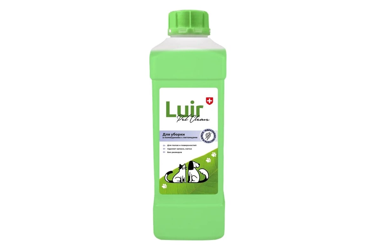 Средство для уборки поверхностей в домах с животными Luir Pet Clean 1 л  ЦБ-00003483