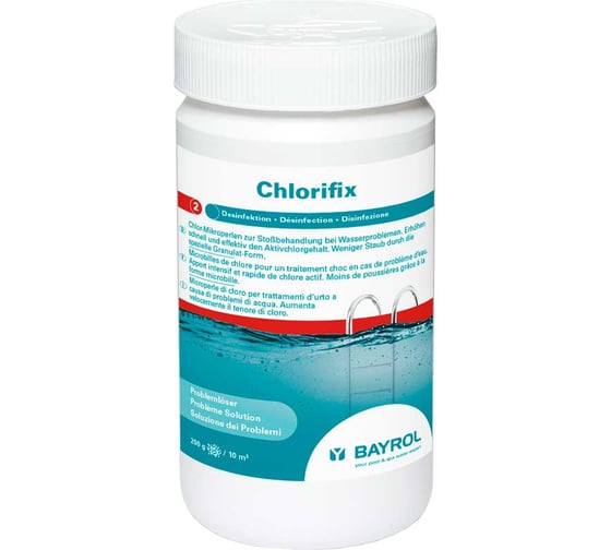 Хлорификс Bayrol 1 кг, гранулы, быстрорастворимый хлор 4533111