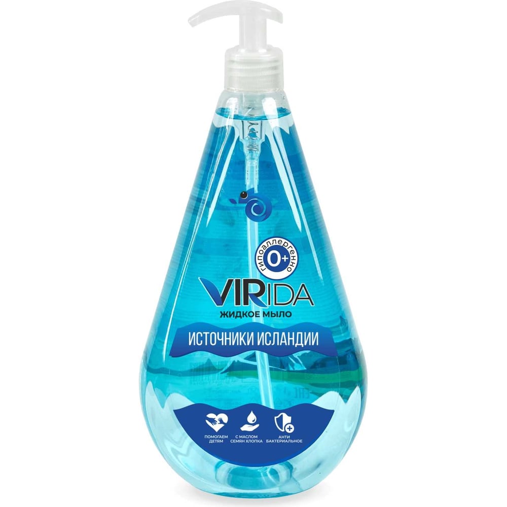 Жидкое мыло Viridi Group virida с антибактериальным эффектом, источники ...