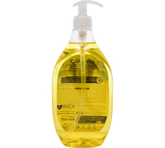 Средство для мытья посуды Viridi Group Virma retro collection, 750 мл УТ-00014987