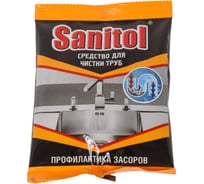 Антизасор Sanitol для чистки труб, 90 г ЧС-152