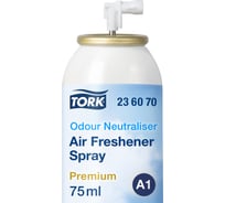 Аэрозольный освежитель воздуха TORK арт.236070, Prem Airfreshener, нейтрализатор А1 11813
