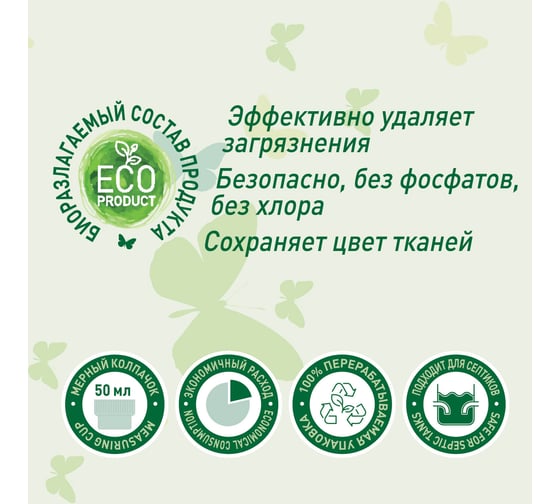 Гель для стирки цветных тканей GARDENICA 1 л GR70008