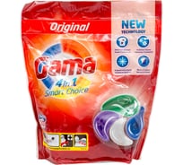 Капсулы универсальные для стирки белья Gama 4 in 1 Smart Choice 30 капсул в упаковке 50002355