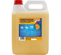 Универсальное моющее средство Золушка 5 л, апельсин М-05-3