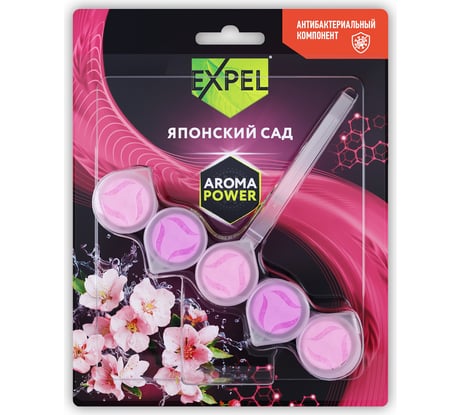 Средство чистящее для унитаза Expel aromapower японский сад (12/120) TS0053