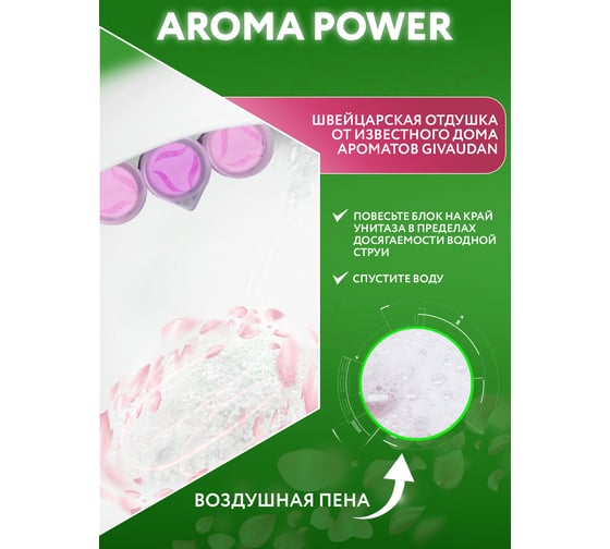 Средство чистящее для унитаза Expel aromapower японский сад (12/120) TS0053