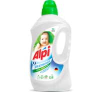 Стиральный порошок гель для стирки детских вещей GRASS ALPI sensetive gel 1,5 л 112601