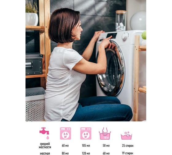 Стиральный порошок гель для стирки детских вещей GRASS ALPI sensetive gel 1,5 л 112601